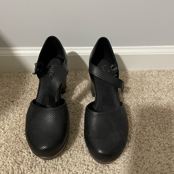 boc Black Women's Mules with Strap - Picture 2 of 8